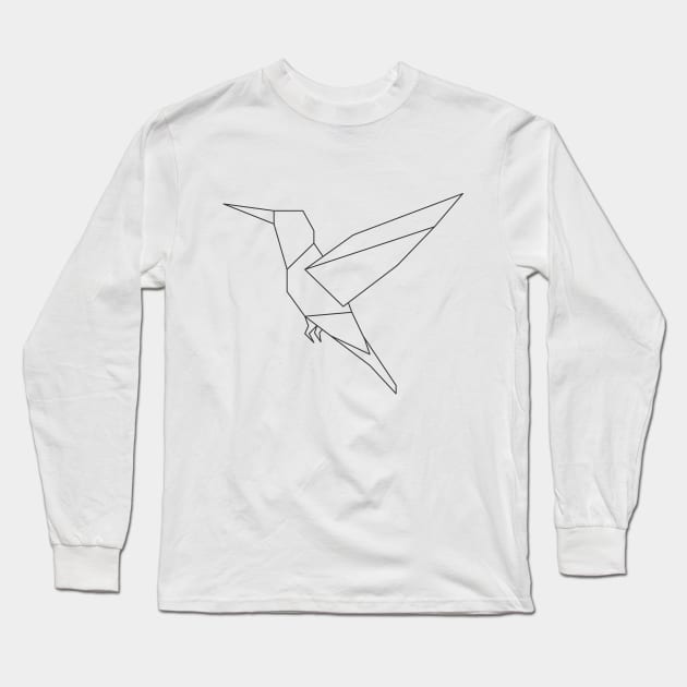 humming bird Long Sleeve T-Shirt by SeriousMustache